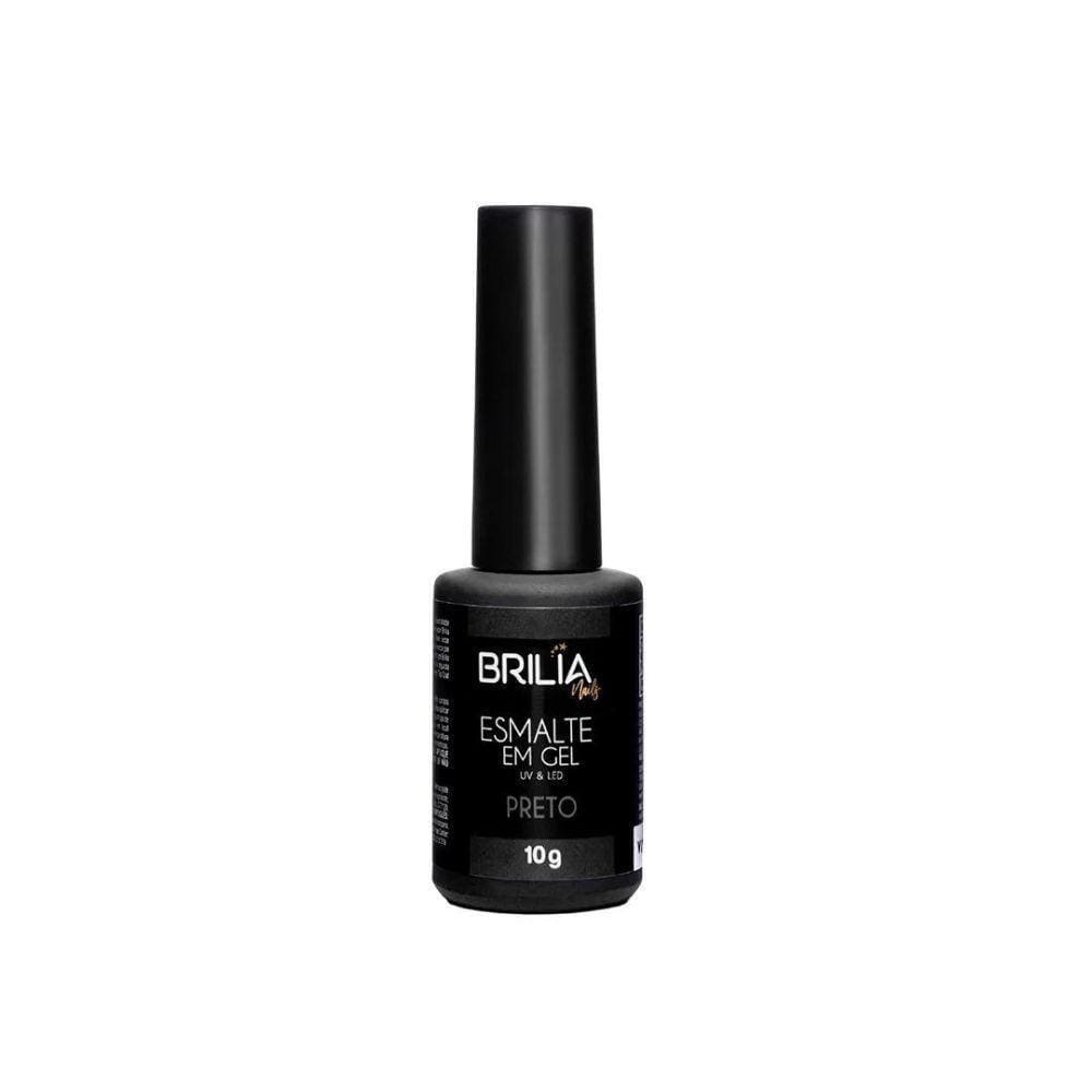 Brilia Nail Esmalte Essencial Preto 10G