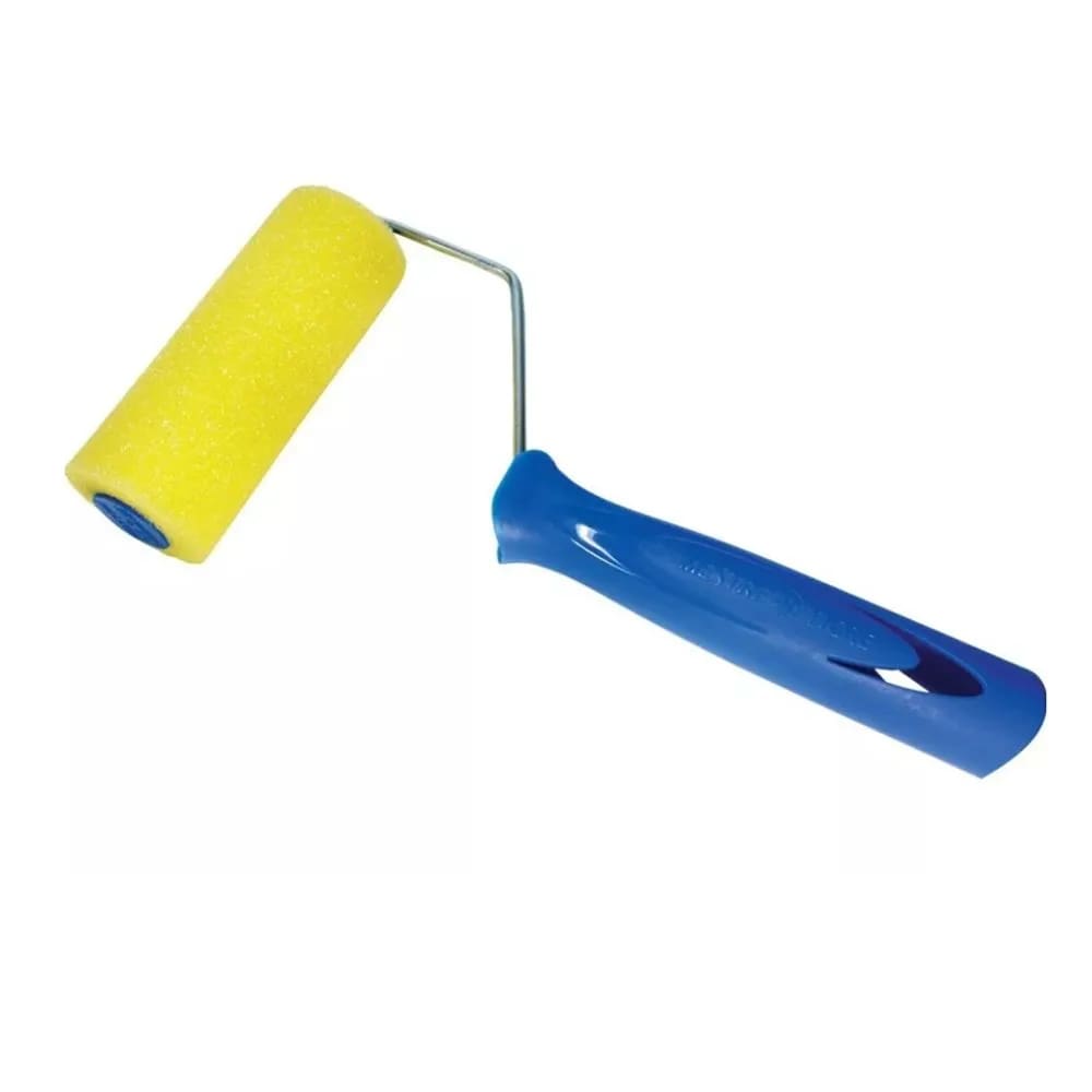 Rolo De Espuma Com Cabo 9Cm 1341-090 Amarelo Madeira Verniz Tigre