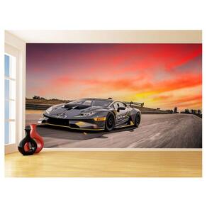 Papel De Parede Carro Lamborghini V10 Huracan 3,5M Car229
