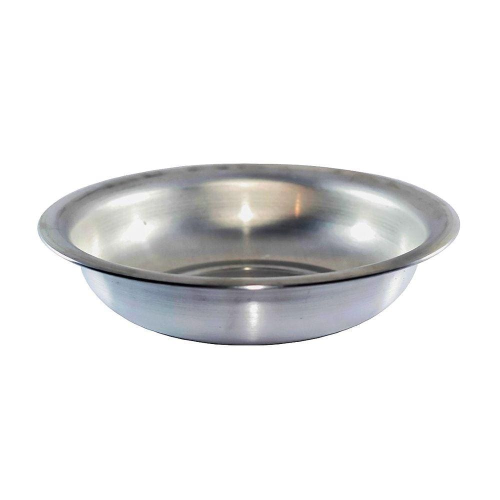 Bacia de Alumínio Redonda Para Banho Assento e Cozinha 9cm