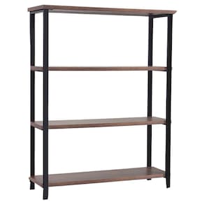Estante Industrial Aço 120x153 I12 Castanho Madeira Taeda Dmobiliario