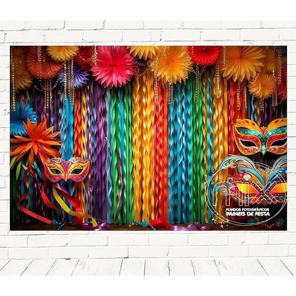 Fundo Fotográfico Em Tecido Cenario Carnaval-300X240