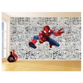 Papel De Parede 3D Heróis Página Quadrinhos Hq 3,5M Nhma129
