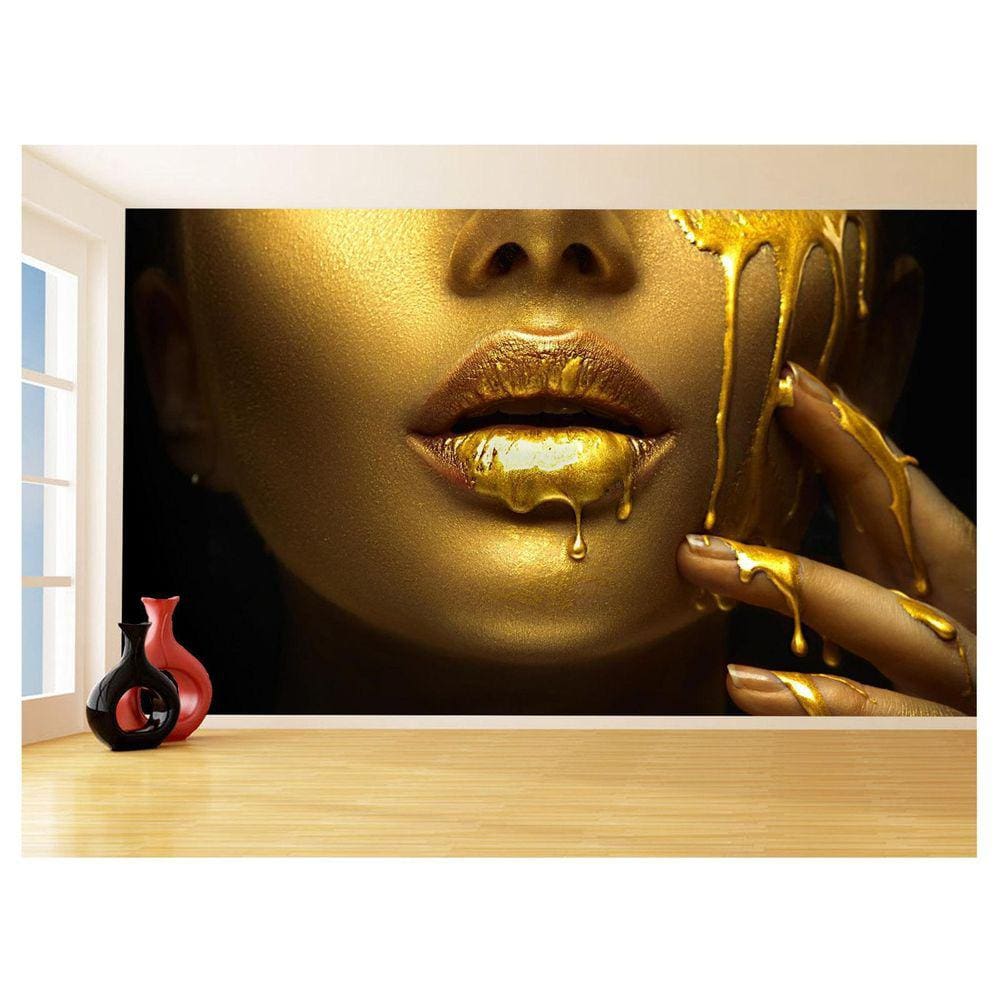 Papel De Parede Salão De Beleza Maquiagem Make 3,5M Slb52