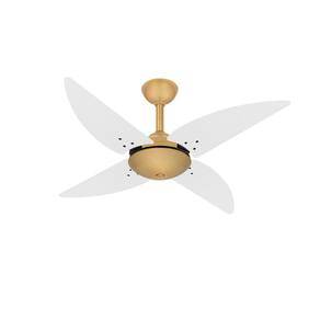 Ventilador Teto Silencioso Sala Quad 4 Pás Mdf Ventax 110V