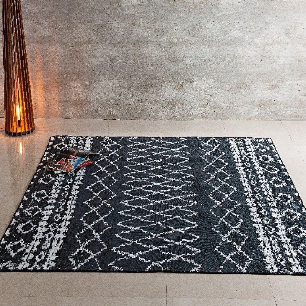 Tapete 140 X 200cm Kilim Anatolia Niazitex Preto