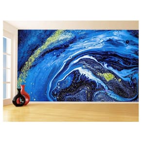 Papel De Parede 3D Estilo Marmore Tintas Cores 3,5M Mbr135