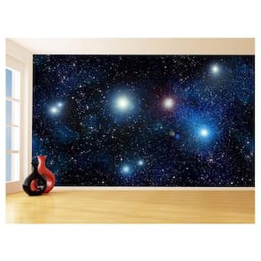 Papel De Parede 3D Espaço Estrelas Galáxia 3,5M Nsp100