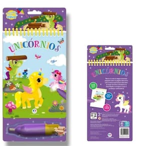Livro Infantil Aquabook Colorindo Com Água Ciranda Cultural