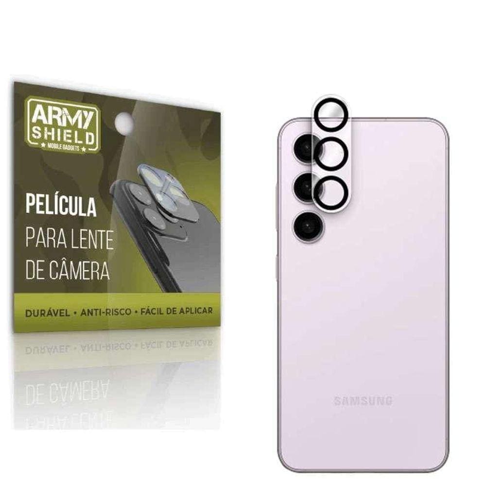 Película de Câmera 3D Anti Risco Samsung S23 Fe - Armyshield