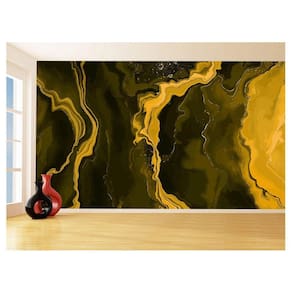 Papel De Parede 3D Estilo Marmore Tintas Cores 3,5M Mbr117