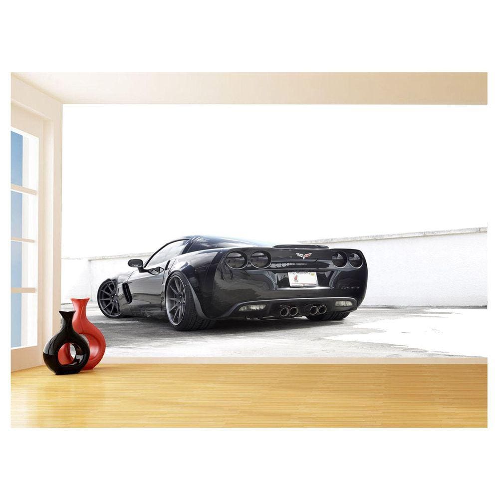 Papel De Parede Carro Corvette Chevrolet Chevy 3,5M Car62