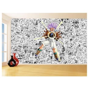 Papel De Parede 3D Dragon Ball Trunks Vegeta 3,5M Dbz618