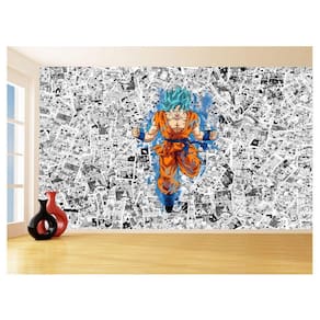 Papel De Parede Dragon Ball Goku Página Manga 3,5M Dbz550