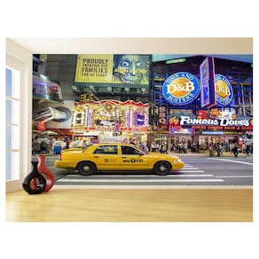 Papel De Parede 3D Cidade New York Broadway Ny 3,5M Ncd268