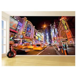 Papel De Parede 3D Cidade New York Broadway Ny 3,5M Ncd274