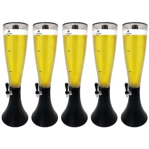 Kit 5 Torre De Chopp Chopeira Cervejeira  2,5 Litros Cerveja Gelada - Marchesoni