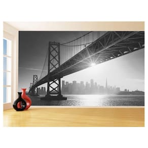 Papel De Parede Cidade Ponte Prédios New York 3,5M Ncd282