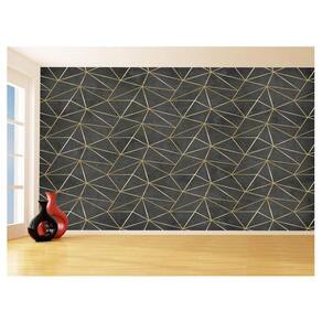Papel De Parede 3D Concreto Queimado Risco Bege 3,5M Kkt81