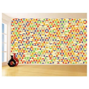 Papel De Parede Geométrico Formas Linhas Cores 3,5M Gmt32