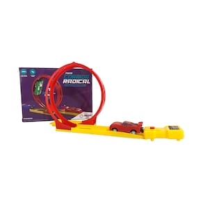 Disparador Carrinho Pista 360 Mini Looping Radical Criança