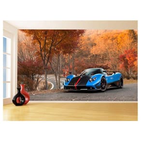 Papel De Parede Carro Pagani Zonda Huayra Rua 3,5M Car341