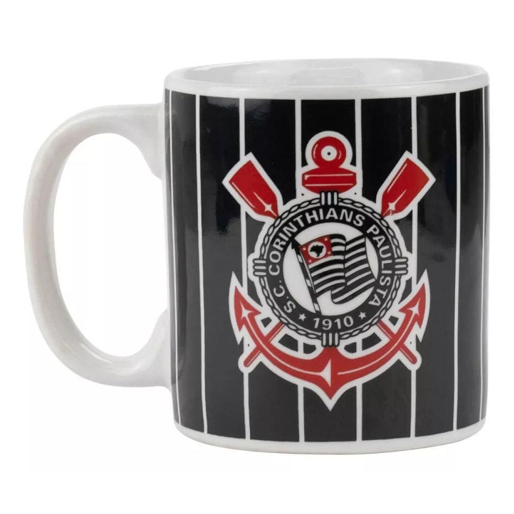 Caneca Porcelana 300ml - Corinthians