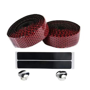Fita Guidão Speed Silicone Gel Antiderrapante O Par Vermelho