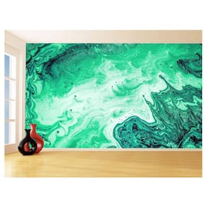 Papel De Parede 3D Estilo Marmore Tintas Cores 3,5M Mbr144