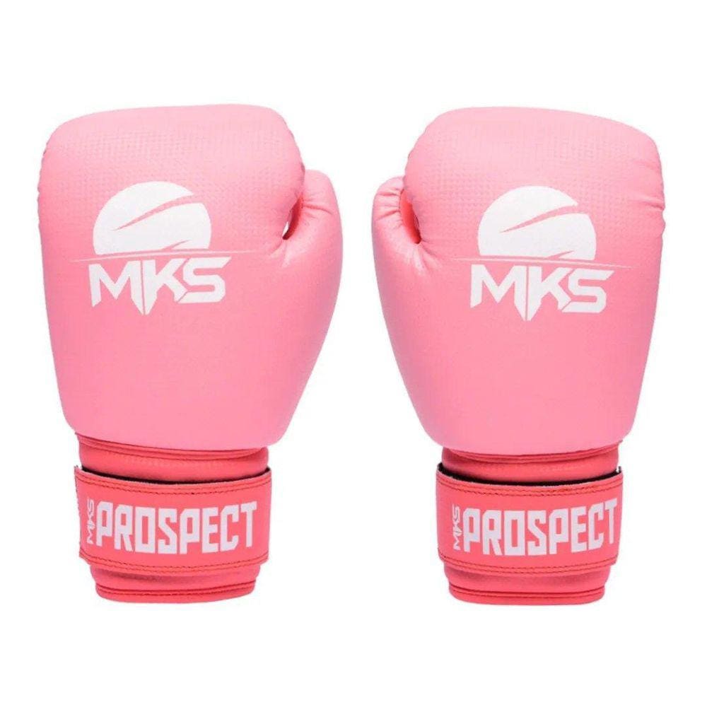 Luva De Boxe Mks Combat New Prospect Color Block - Rosa 10