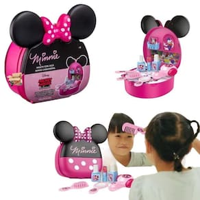 Maleta Com Alça Da Minnie Atividades Profissões + Acessórios