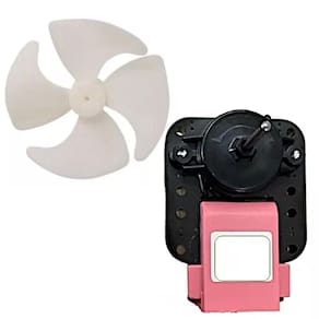 Motor Ventilador E Hélice Geladeira Brastemp Consul 110V