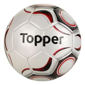 Bola De Futebol Campo Maestro Pro Costurada Topper Cor Branco