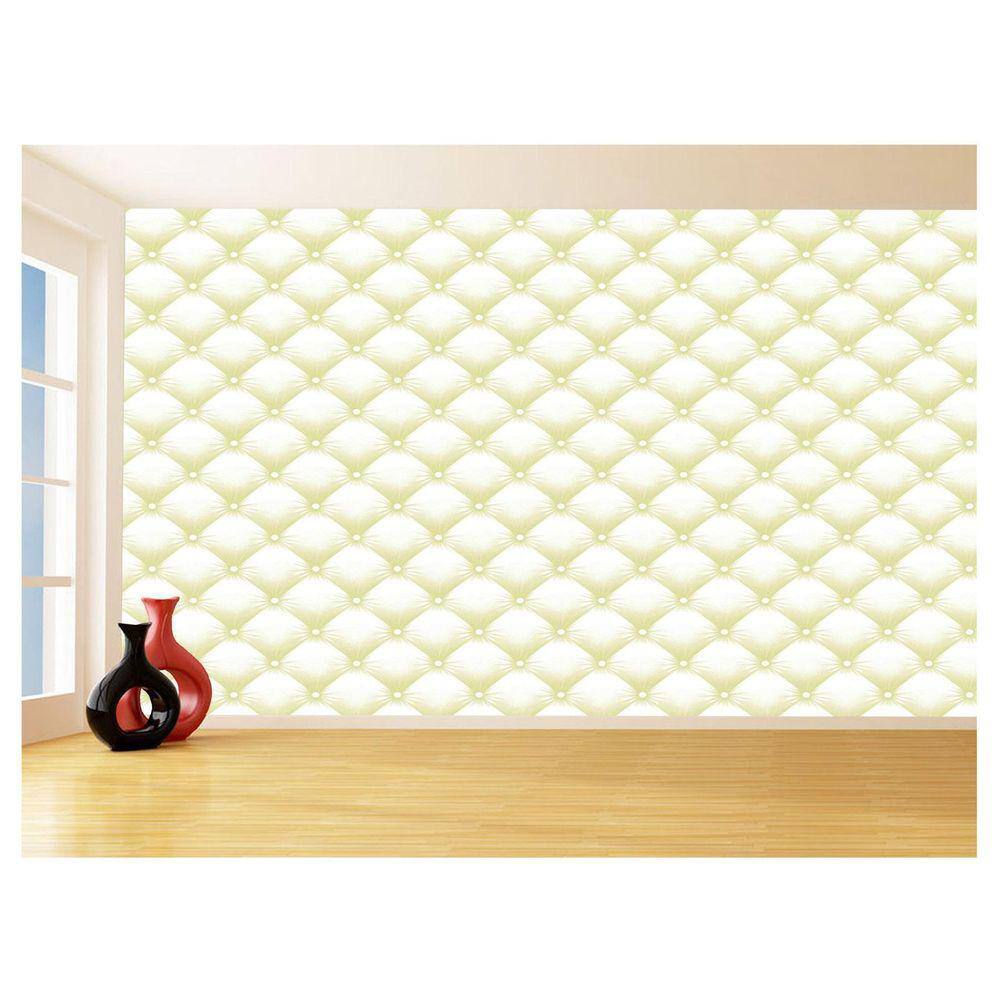 Papel De Parede 3D Estilo Tecido Capitonê Cores 3,5M Tcp77