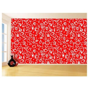 Papel De Parede 3D Textura Cozinha Café Comida 3,5M Txt198