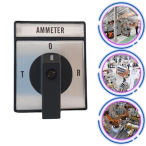 Chave Rotativa Comutatora Amperímetro 20A 660V 4 Posições