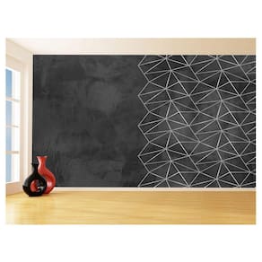 Papel De Parede Concreto Queimado Listra Risco 3,5M Kkt60