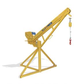 Elleva Pro 500kg 80metros Com Motor Trifásico 3cv 4p 380v 60hz Cabo Polido 6mm Menegotti