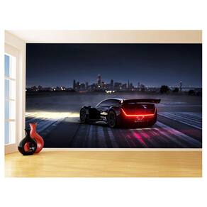 Papel De Parede 3D Carro Czinger 21C Hyper Carro 3,5M Car66