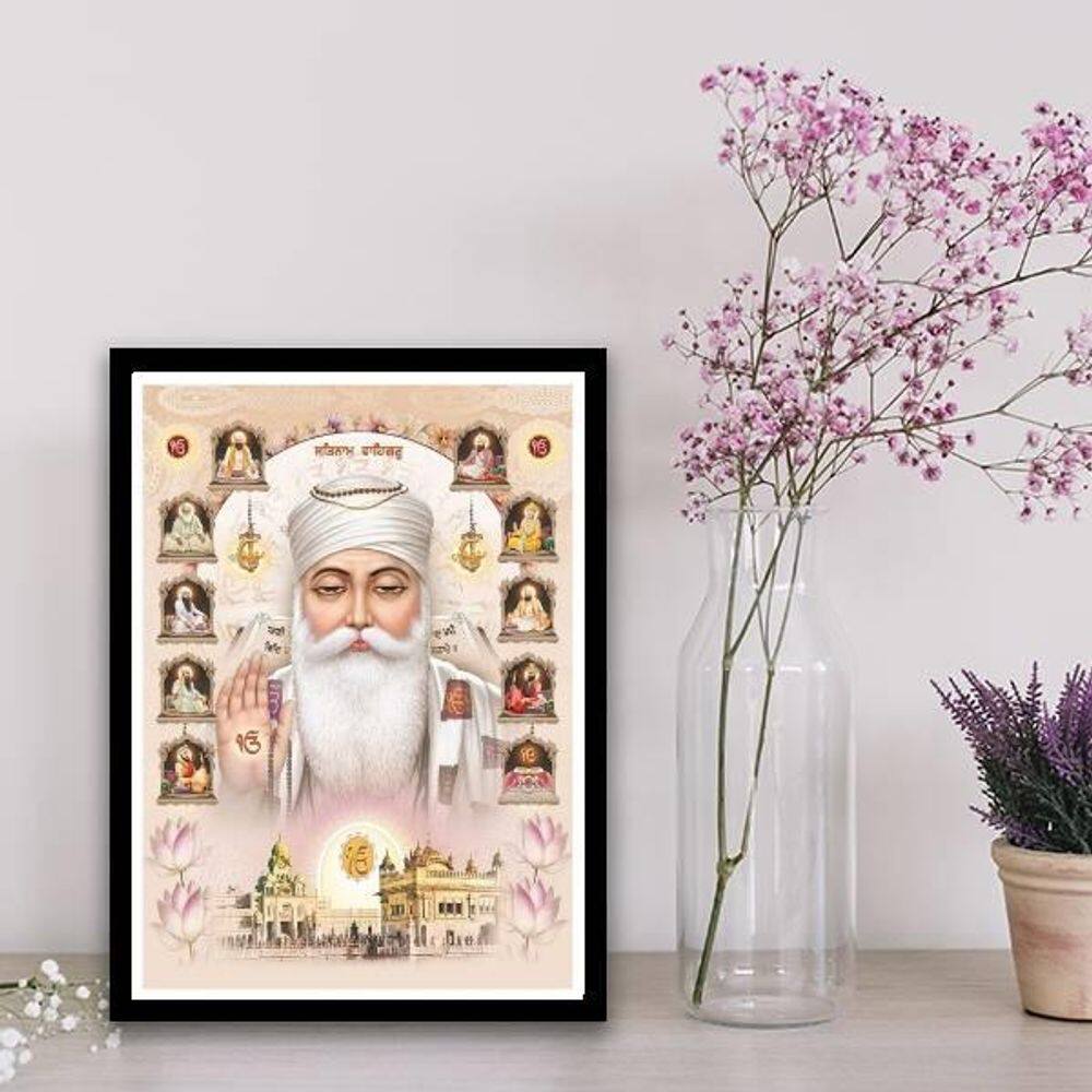 Quadro Guru Nanak Dev Ji 33X24Cm