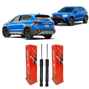 2 Amortecedor Suspensão Traseira Volkswagen Taos 2022 A 2024