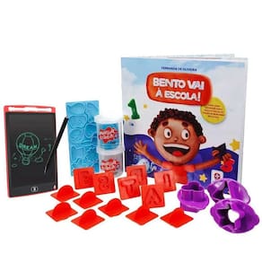 Livro Bento Vai À Escola Com Massinha E Lousa Mágica