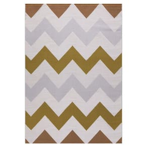 Tapete Nilo 04 Bege E Caramelo 250 X 300 Edantex