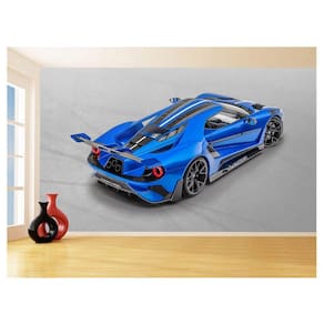 Papel De Parede Carro Ford Gt Esportivo Lemans 3,5M Car92