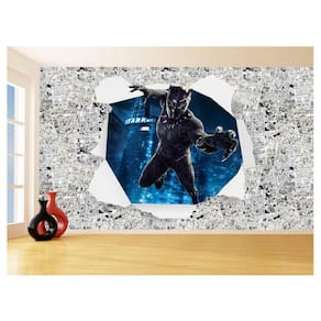 Papel De Parede 3D Heróis Página Quadrinhos Hq 3,5M Nhma217
