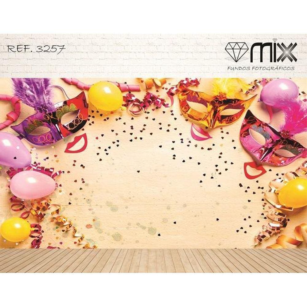 Fundo Fotográfico Cenário Carnaval - 300X200