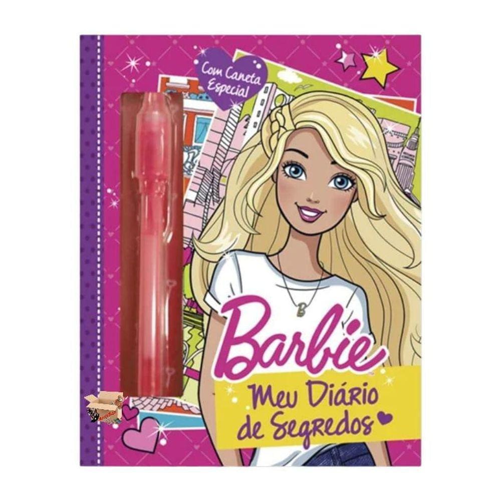 Diário Mágico Barbie - Ciranda Cultural 96 Páginas