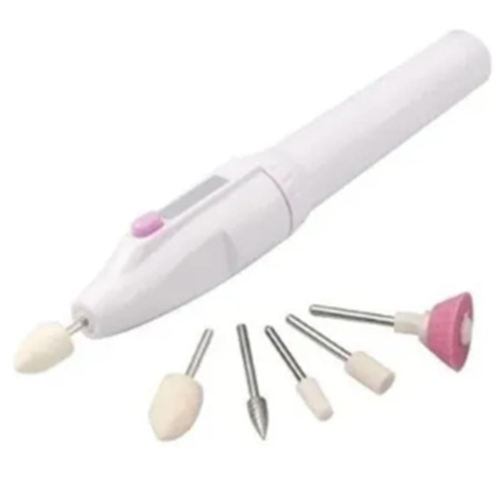 Lixa Para Unhas Manicure Lixadeira Á Pilha De Qualidade