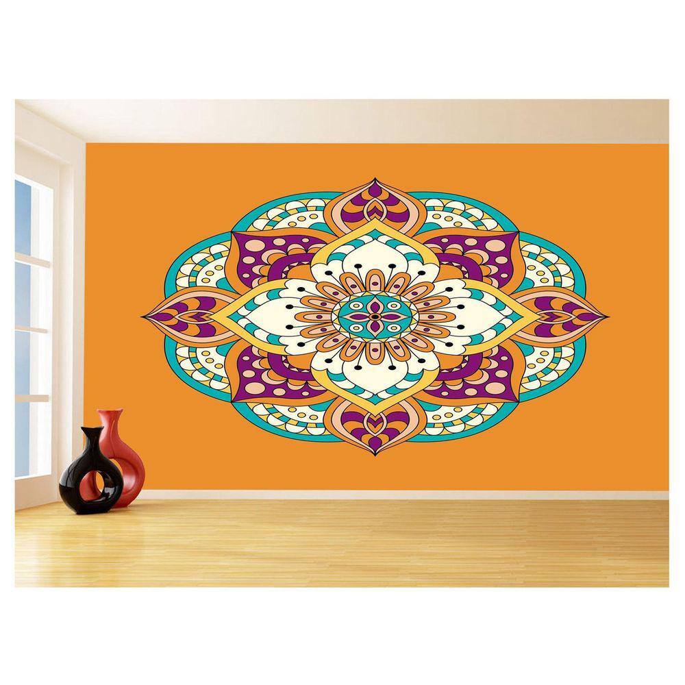 Papel De Parede 3D Relax Spa Mandala Meditação 3,5M Rlx089