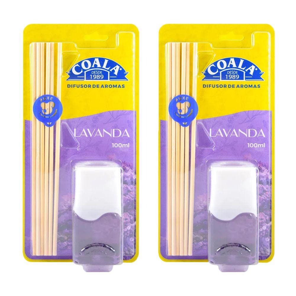Kit 2 Difusor Coala Aroma Lavanda 100ml
